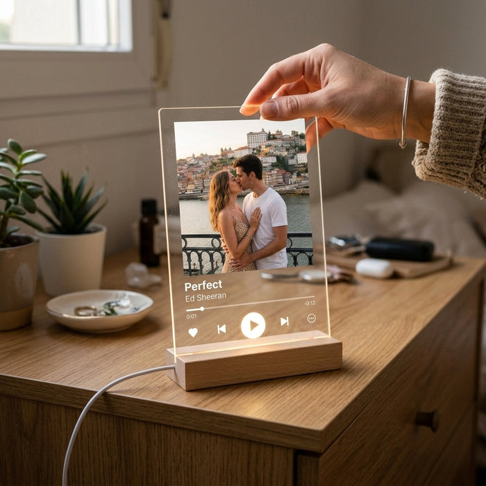 Placa Spotify - Personalizável