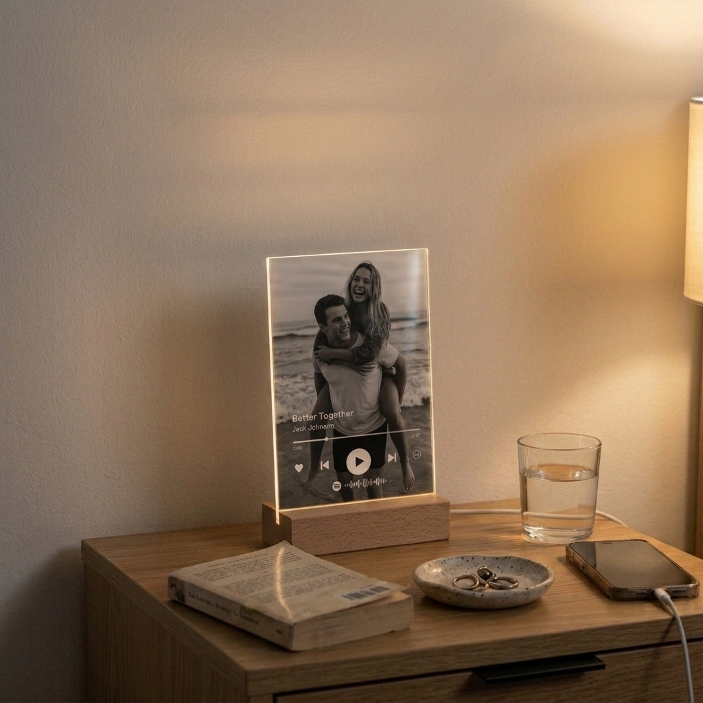 Placa Spotify - Personalizável