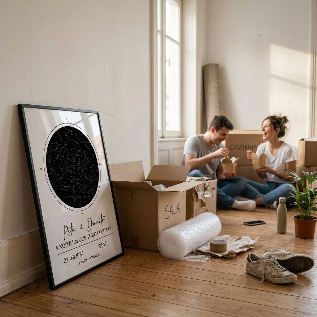 Quadro Mapa das Estrelas