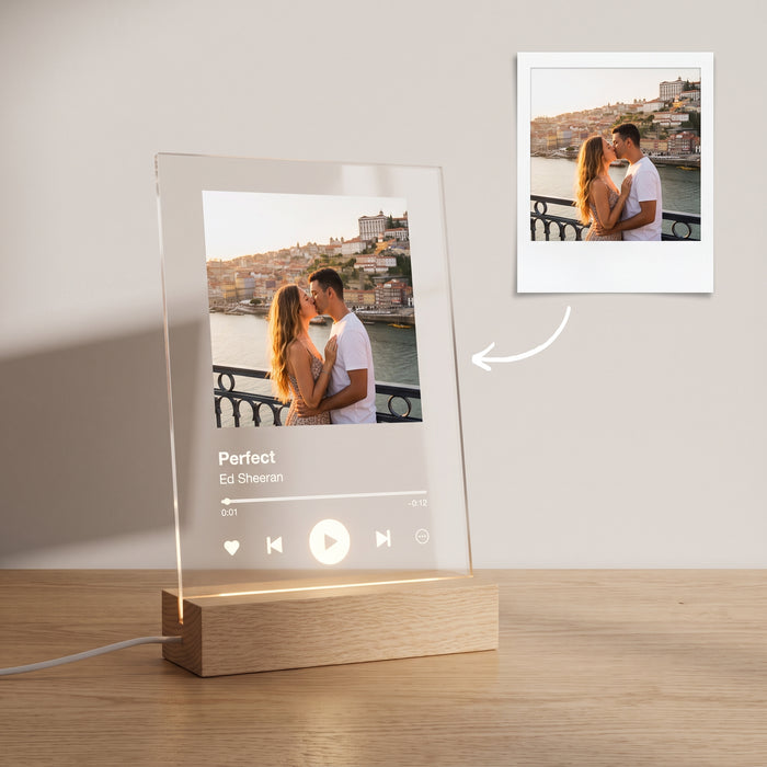 Placa Spotify - Personalizável