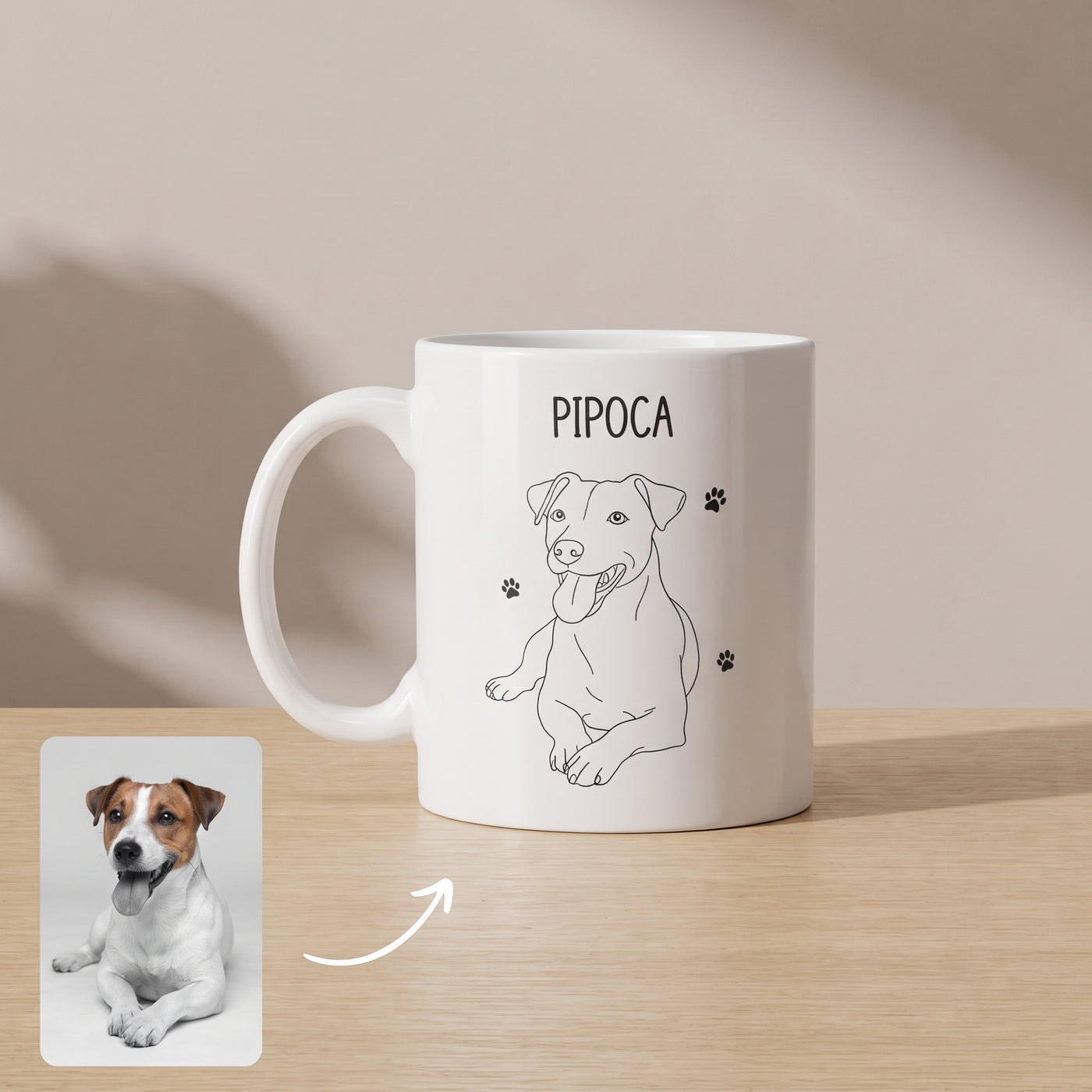 Caneca Animal - Line Art